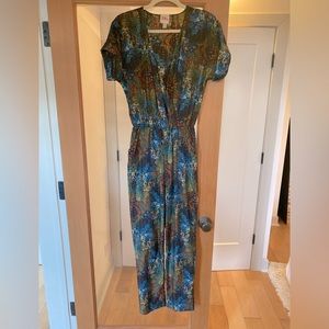 Short sleeve jumpsuit